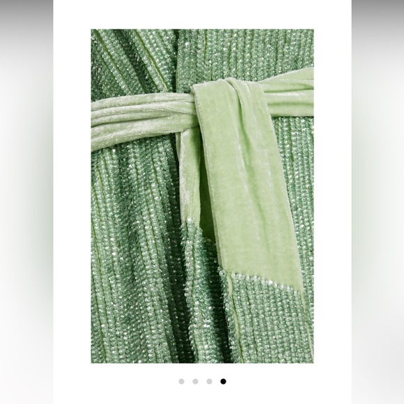 Retrofete Gabrielle wrap dress - Picture 4 of 5